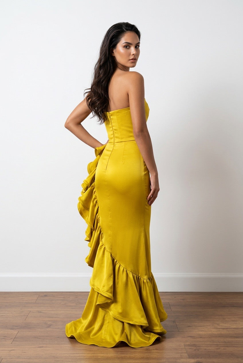 Valentina Ruffle Maxi Dress