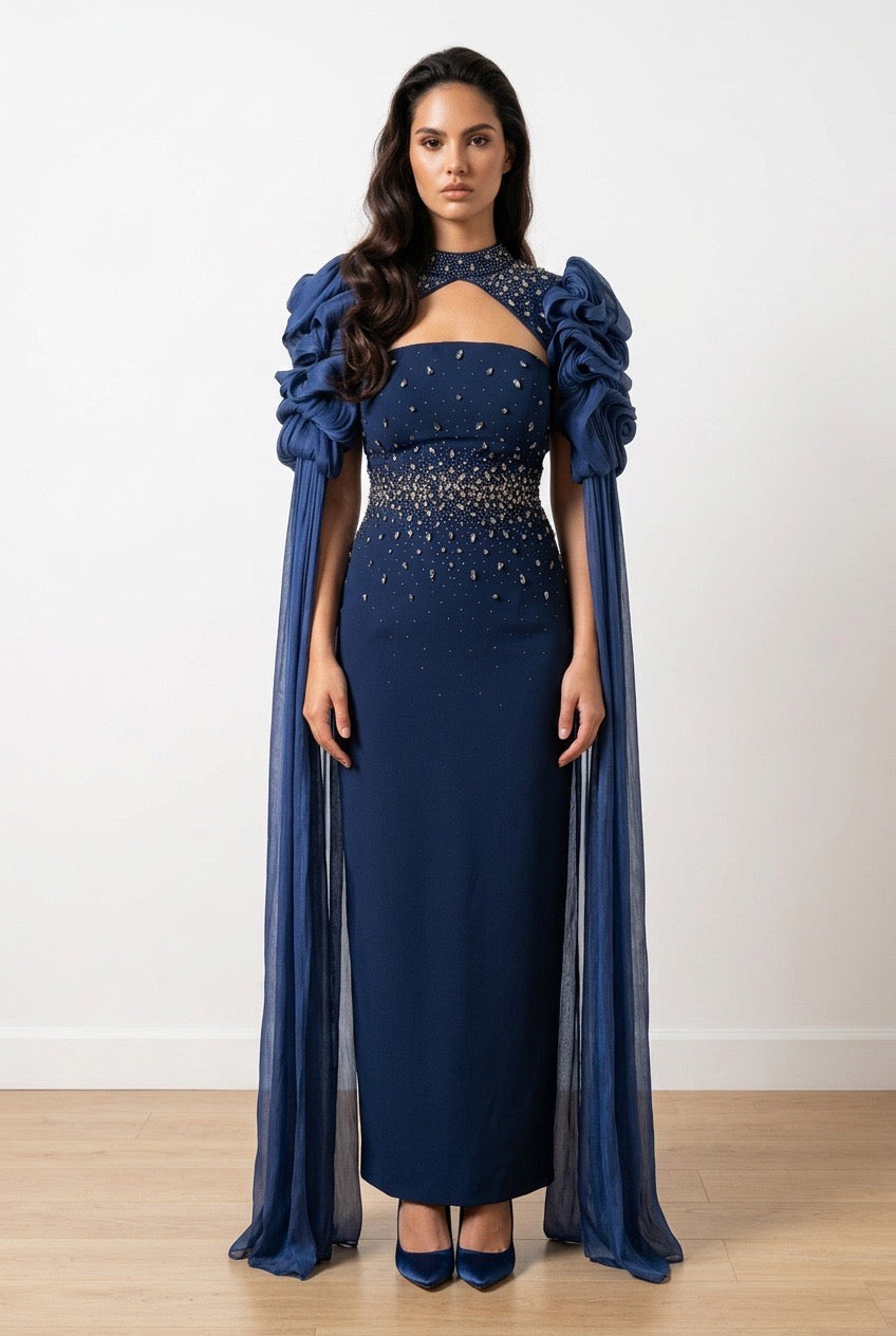 Royal Sapphire Gown