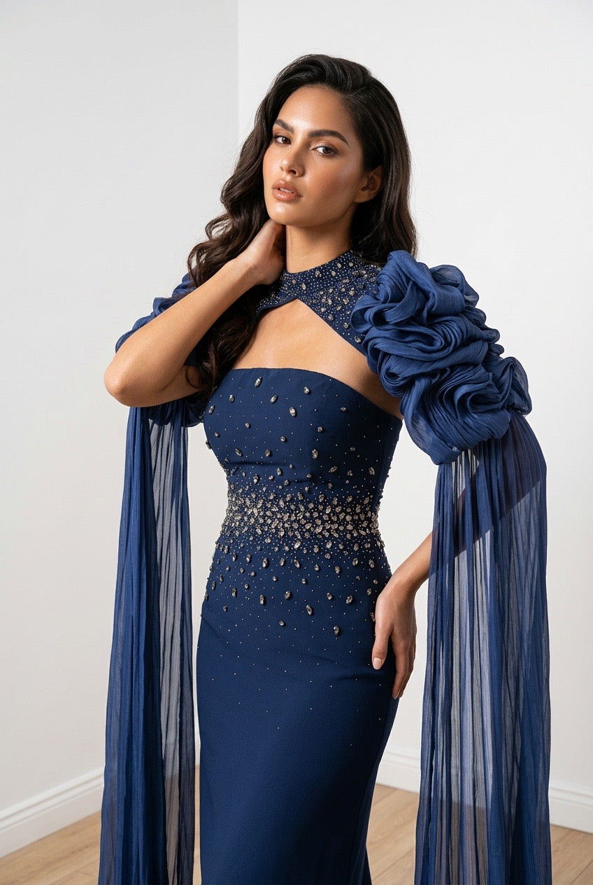 Royal Sapphire Gown
