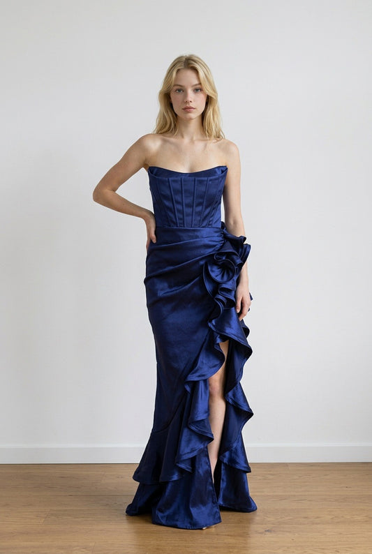 Valentina Ruffle Maxi Dress